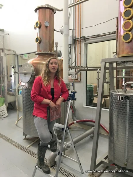 distillery tour at Indigeny Reserve in Sonora, California