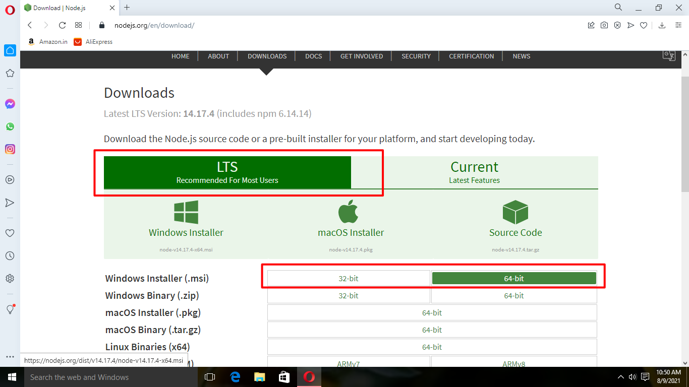 node js download for windows 10 64 bit node js download for windows 10 64 bit