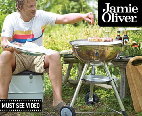 Individualiteit nieuwigheid alleen Hook of the Day: Jamie Oliver Tall Boy Charcoal BBQ & Cover