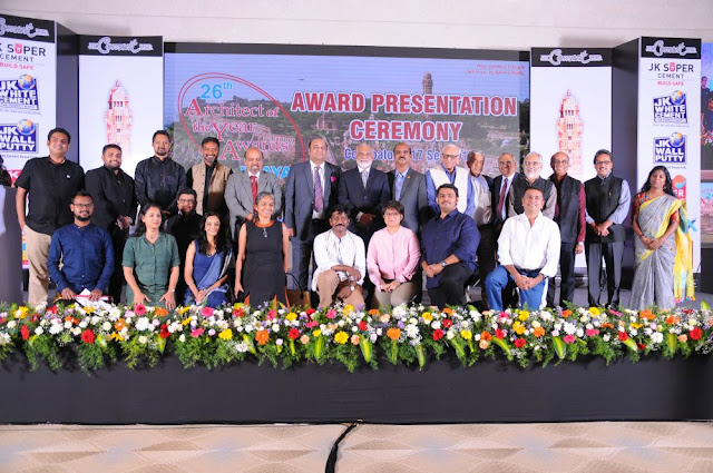 JK Cement Ltd. announces winners of the 26th edition of Architect of the Year Awards 2017 JK Cement Ltd. announces winners of the 26th edition of Architect of the Year Awards 2017