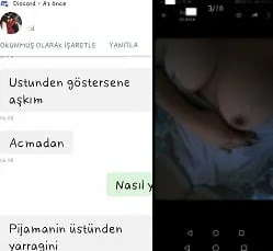 ''Sokup Kızlığımı Bozuyorsun; Gözlerimden Yaş Geliyor'' Full Sexting