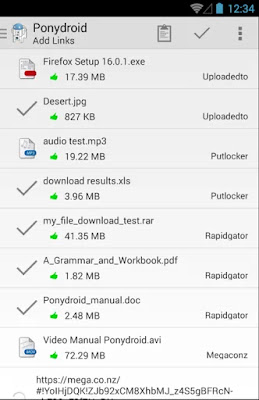 Ponydroid Download Manager
