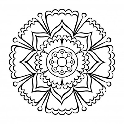 Desenhos de Mandalas para Colorir