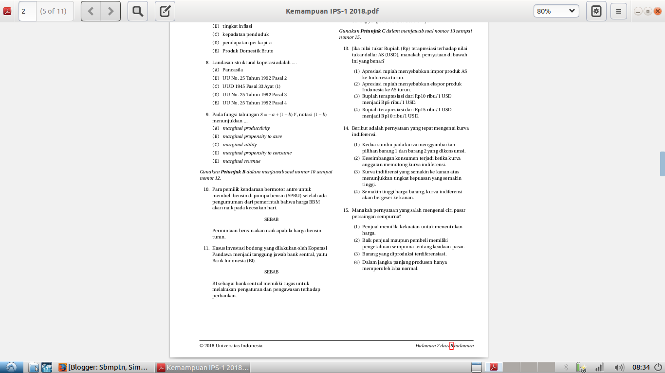 Kunci Jawaban Simak Ui Tahun 2018 Kunci Jawaban Simak Ui