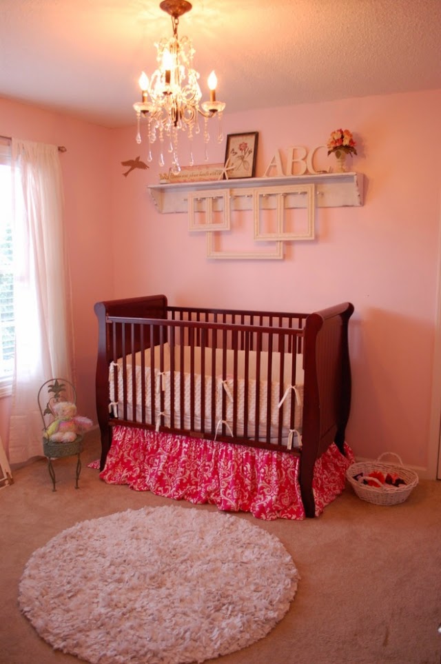 Cuartos color salmón para bebés - Ideas para decorar dormitorios