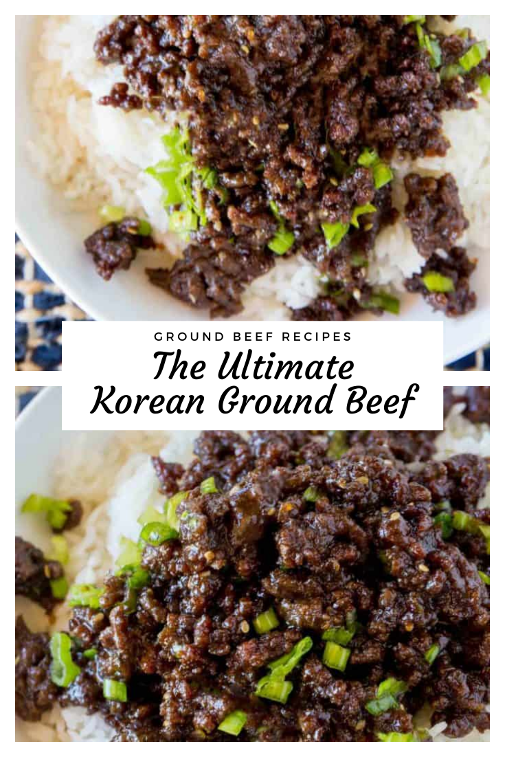 Ultimate Korean Ground Beef