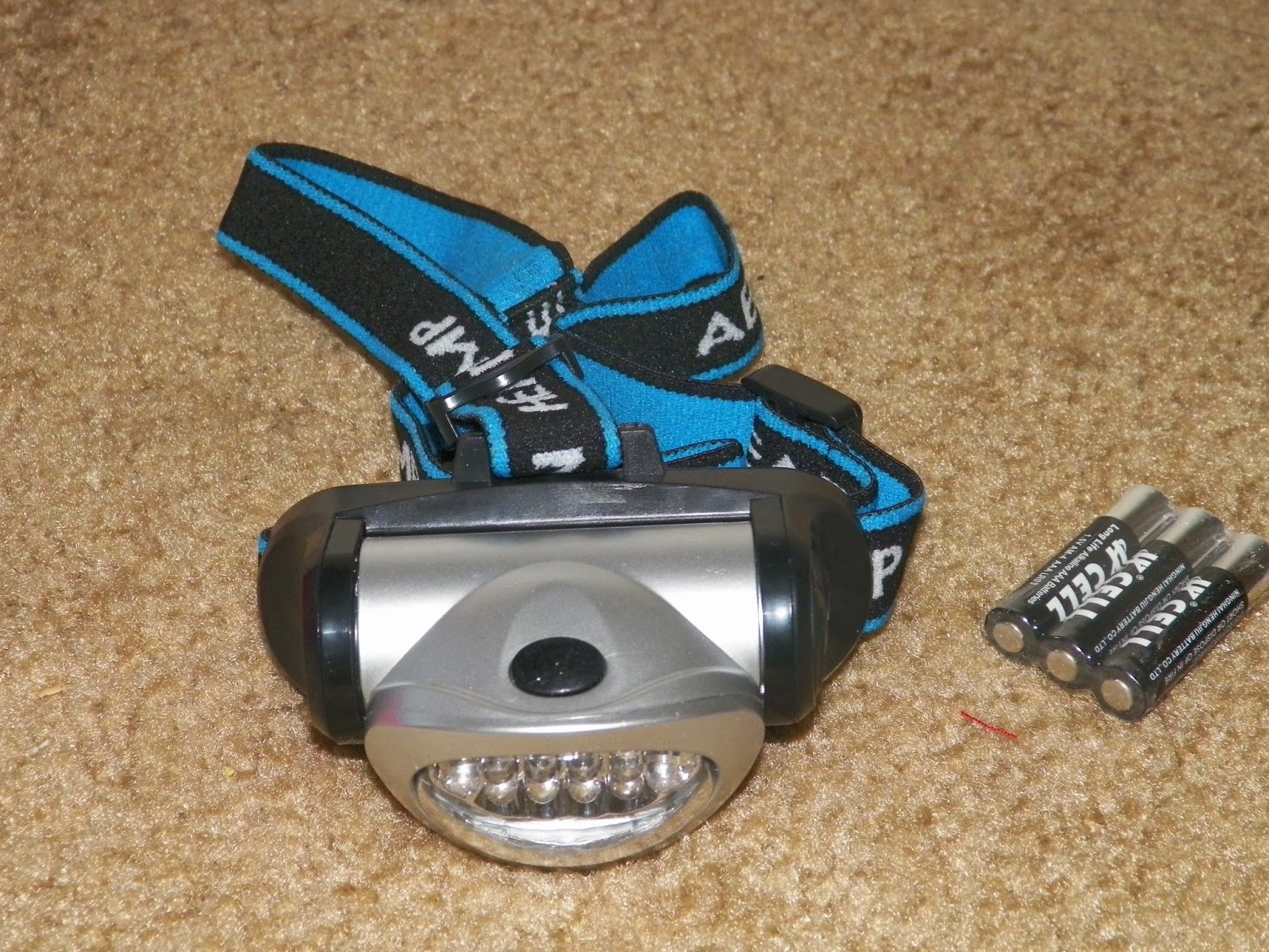 white headlamp for bike