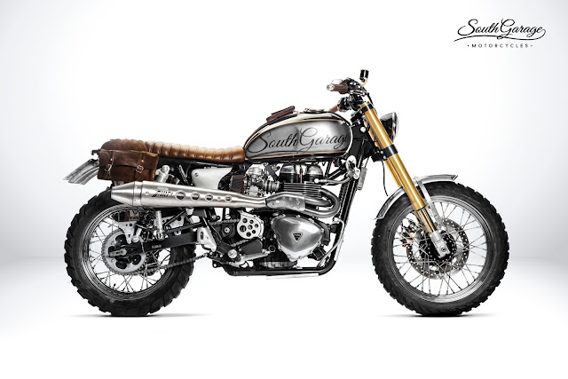 Triumph Scrambler By South Garage Motorcycles Hell Kustom