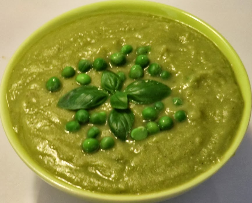 Potage petits pois, pommes de terre au basilic Ma petite cuisine gourmande sans gluten ni lactose Potage petits pois, pommes de terre au basilic Ma petite cuisine gourmande sans gluten ni lactose