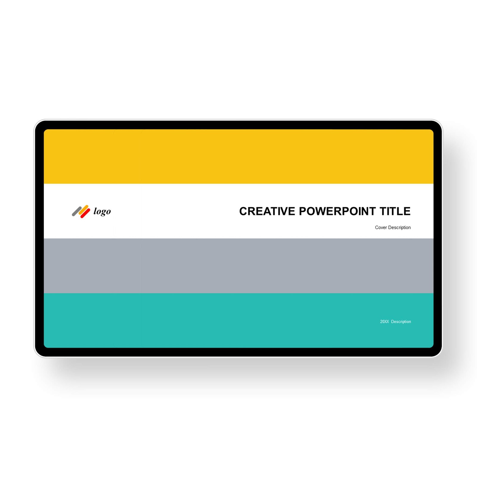 Normal Stripe PowerPoint Templates - PowerPoint Free