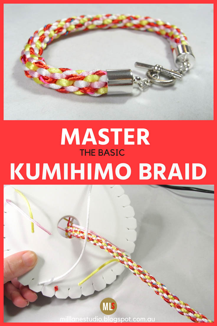 Mill Lane Studio Kumihimo a fun way to braid