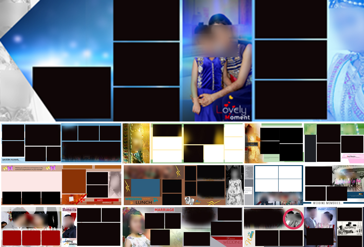 12 X 36 Karizma Wedding Album Dm PSD Designs - 2020