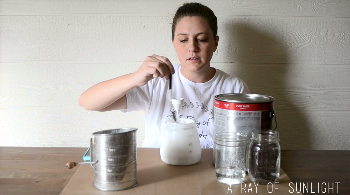 A Ray of Sunlight How to Thin Paint for your Paint Sprayer Part One