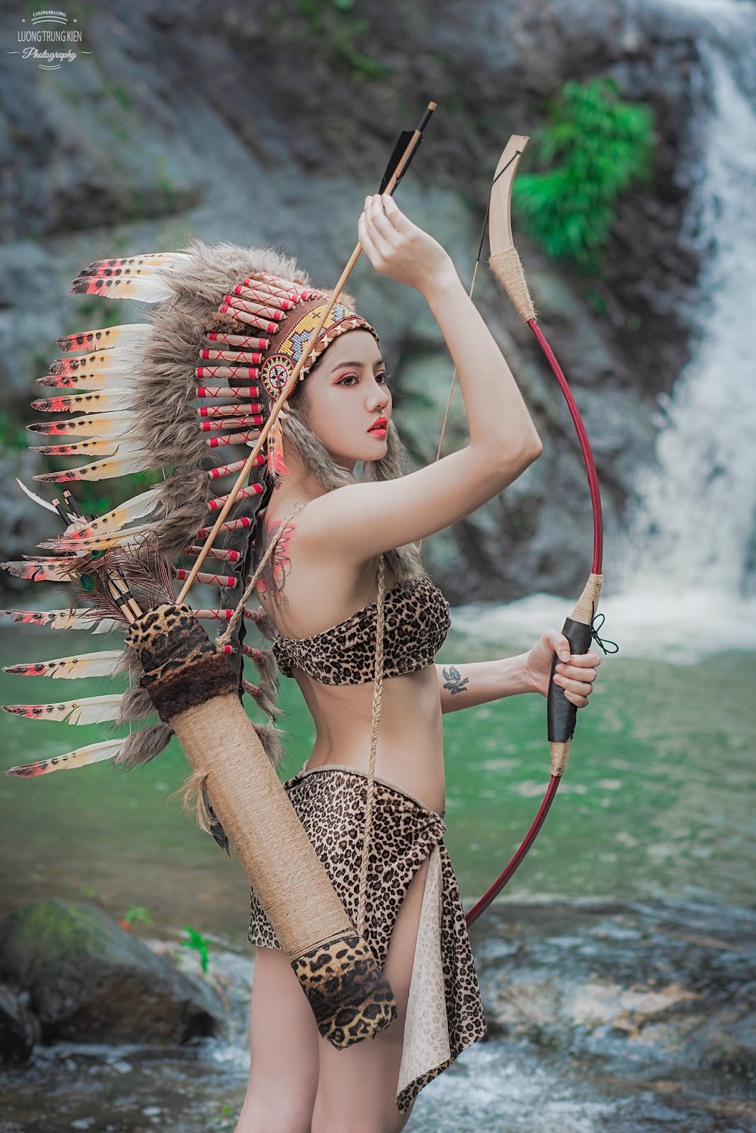 Gallery - Vietnamese model - Bui Chau Sa - Hunter Concept - P1