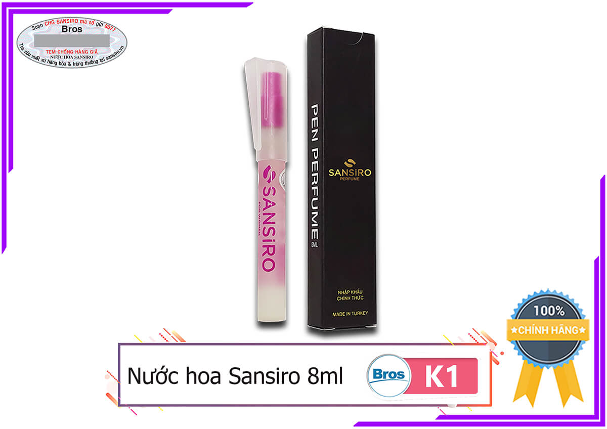 Nước Hoa Sansiro 8ML K1 Burberry – Burberry