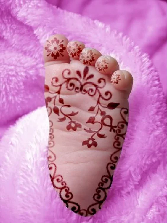 New Mehndi Designs – Beautiful Kids Mehndi Designs # i222