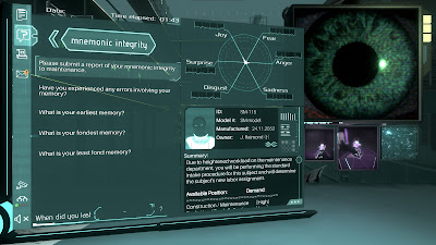 Silicon Dreams Cyberpunk Interrogation Game Screenshot 1