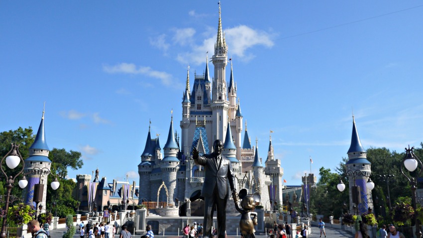 Cinderella Castle at Walt Disney World Orlando Florida
