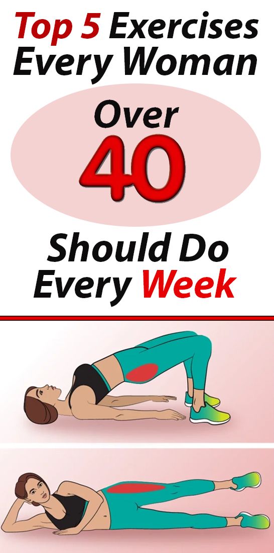 Top 5 Exercises For Women Over 40 Should Do Every Week info remedies