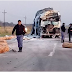 CHACO - MILAGRO EN RUTA 16: DOS HERIDOS LEVES TRAS TREMENDO CHOQUE FRONTAL DE CAMIONES