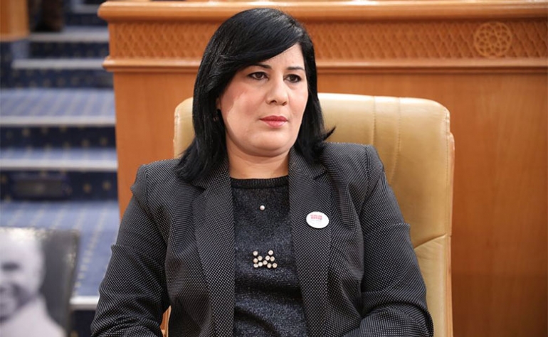 مفاجآت سياسية الغرف المظلمة تسرب تسجيل يهم عبير موسي والرئيس قيس سعيد