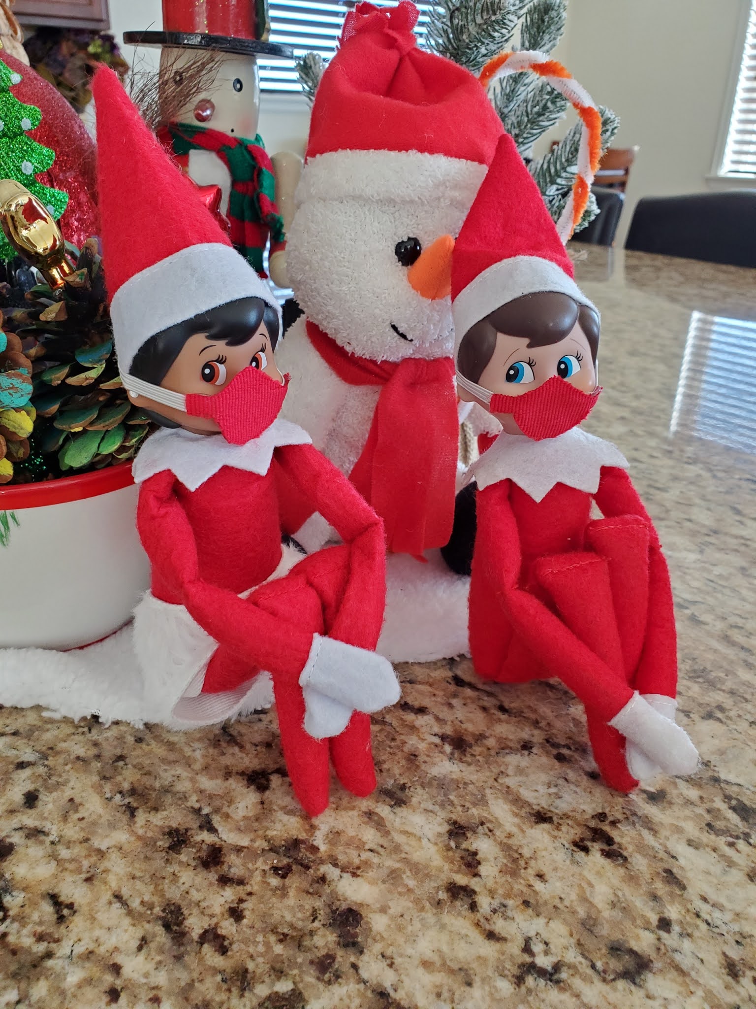 The Grandparent Experience Mr. and Mrs. Elf on the Shelf