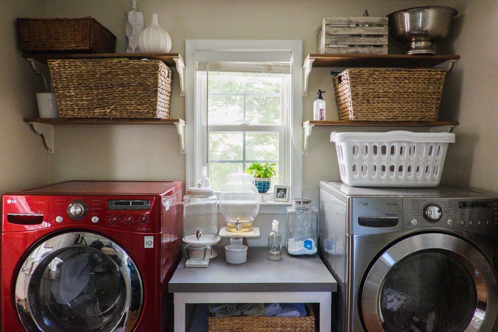Domestic Fashionista Our Laundry Room And Main Floor Bathroom