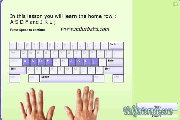 5 Aplikasi Belajar Mengetik 10 Jari Agar Cepat Mahir - YukInternet