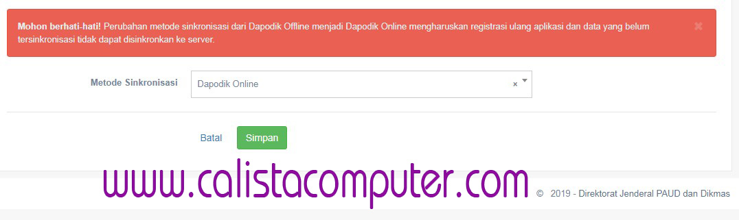 Cara Memindahkan Dapo PAUD/DIKMAS Offline Menjadi Online
