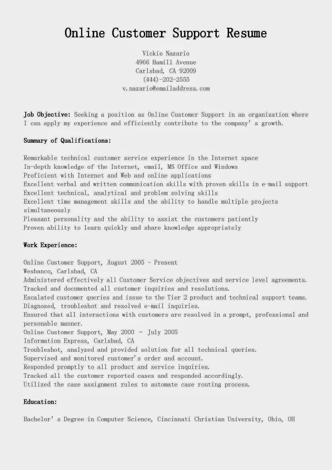 Resume help login picture