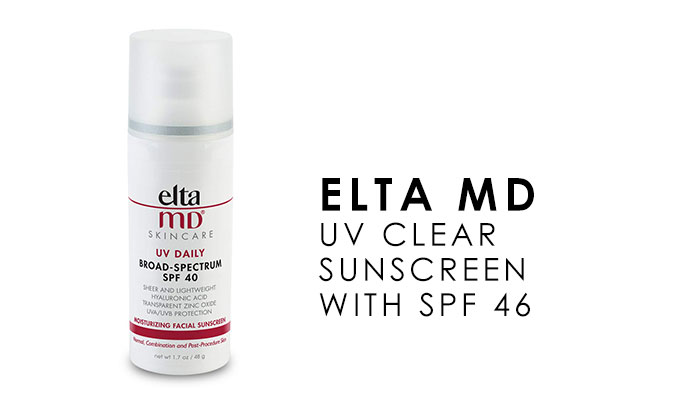 Elta MD UV Clear Sunscreen with SPF 46 | Best Products to deal with Acne-Prone Skin | NeoStopZone