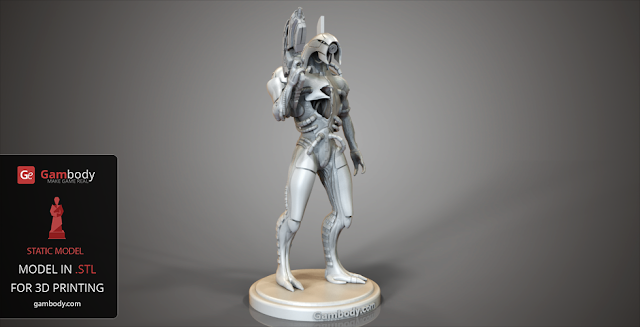 Masseffect Legion 3d Models By Lambert Designer