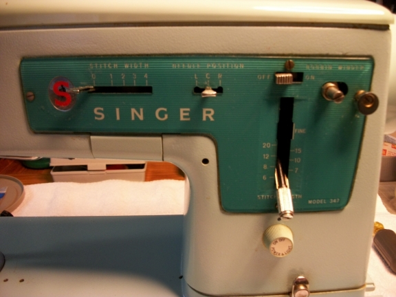 Perfect Stitch: Singer 347 Belt Adjustment