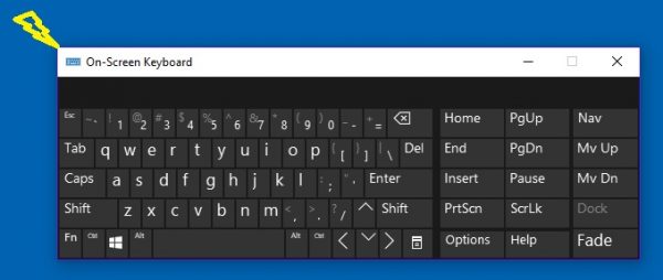 cambiar el tamaño del teclado en pantalla