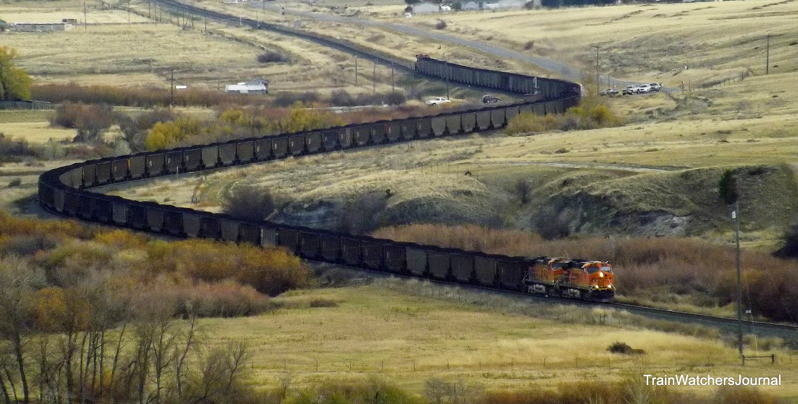 TrainWatchersJournal Birdseye View of Birdseye Montana