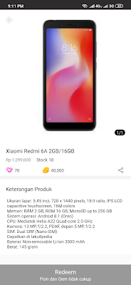 Bukti Smartphone Android Gratis dari Aplikasi Promolho Android