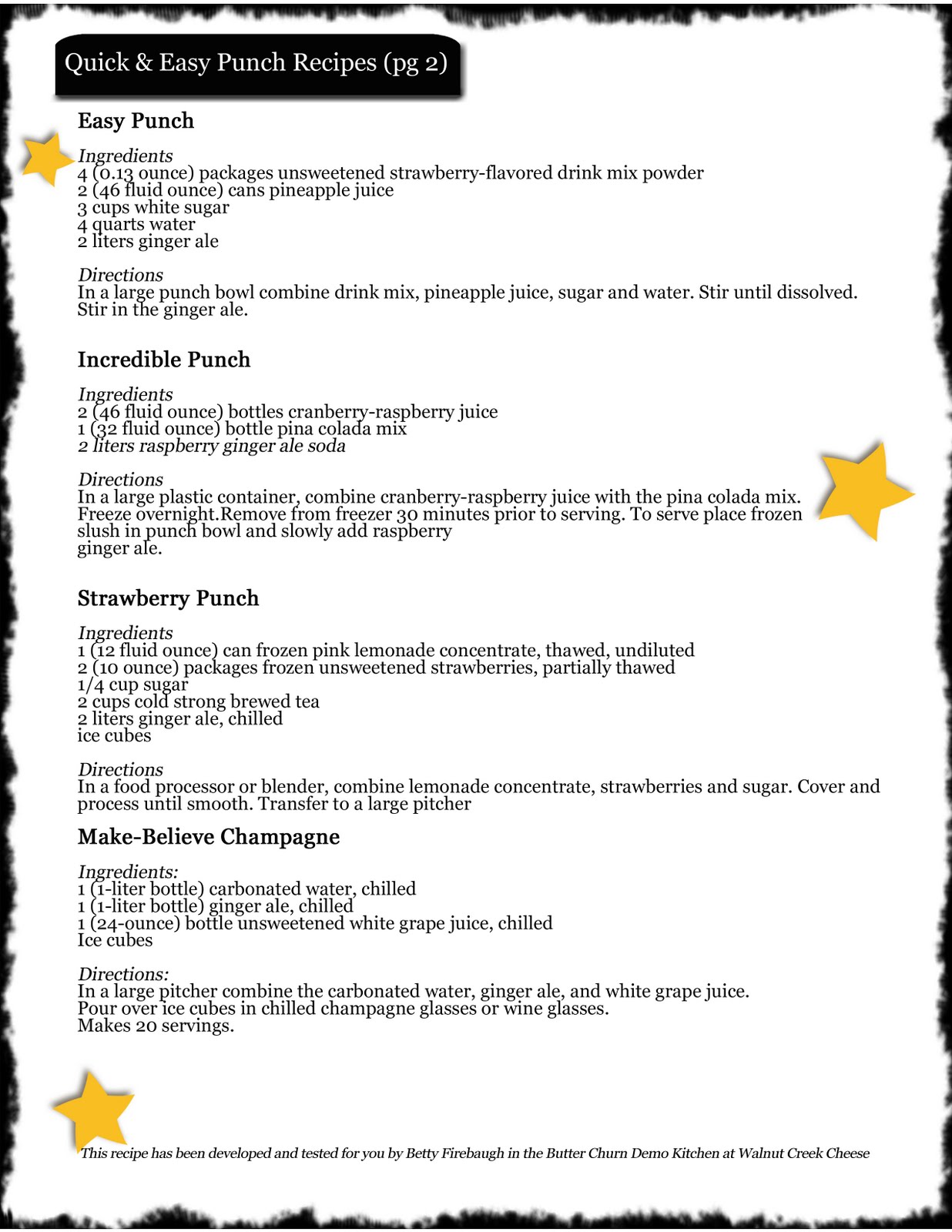 Bem s Kitchen Quick And Easy Punch Recipes bem-s-kitchen-quick-and-easy-punch-recipes