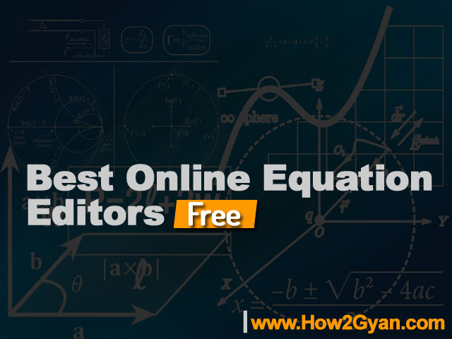 Best equation editor Best equation editor