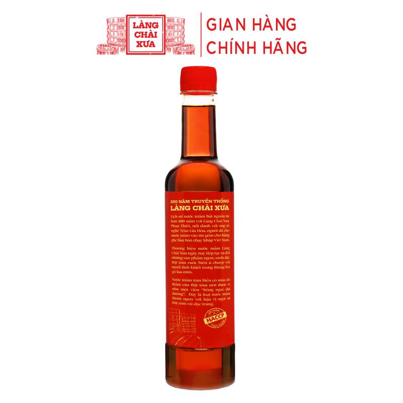 Nước Mắm Tôm Biển Làng Chài Xưa Hồng Ngọc Đại Dương 525Ml