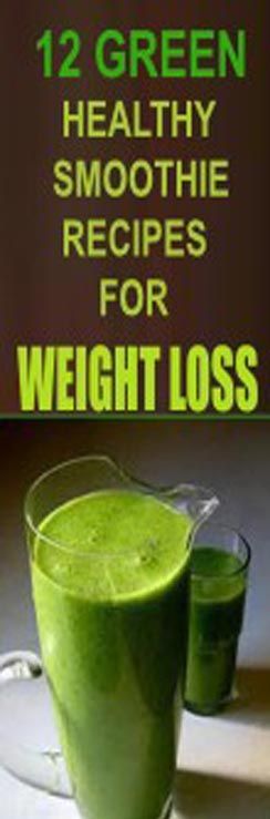 12 Green Healthy Smoothie Recipes for Rapid Weight Loss - Browse Fitness