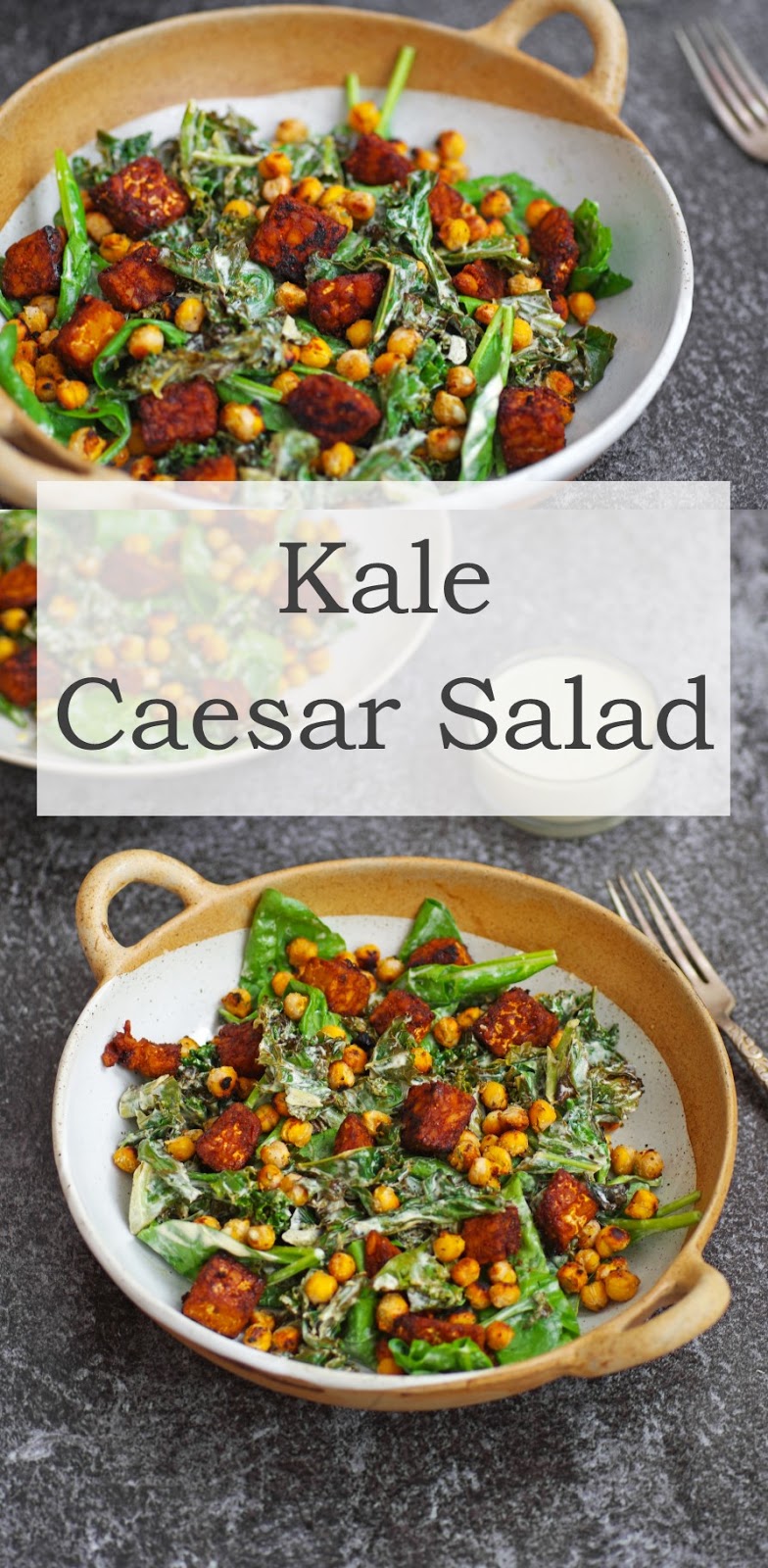 Kale Caesar Salad |Euphoric Vegan