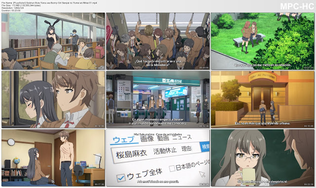 ZXI2N0N - Seishun Buta Yarou wa Bunny Girl Senpai no Yume wo Minai [13/13] [MEGA]  - Anime Ligero [Descargas]