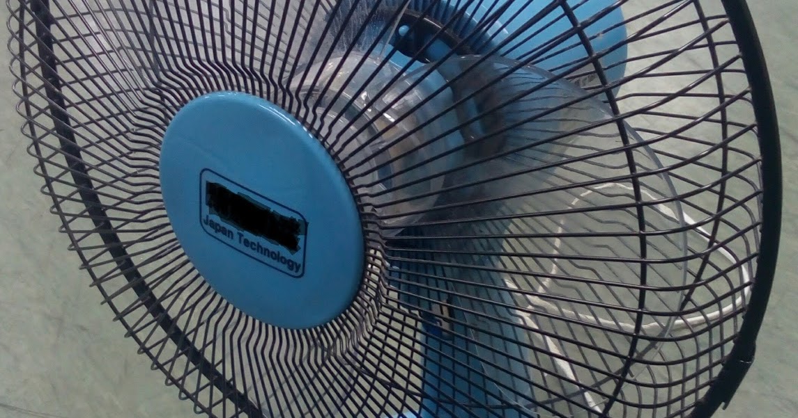 Sejuk, Segar & Nyaman... Perhatian ketika menukar kapasitor kipas meja..