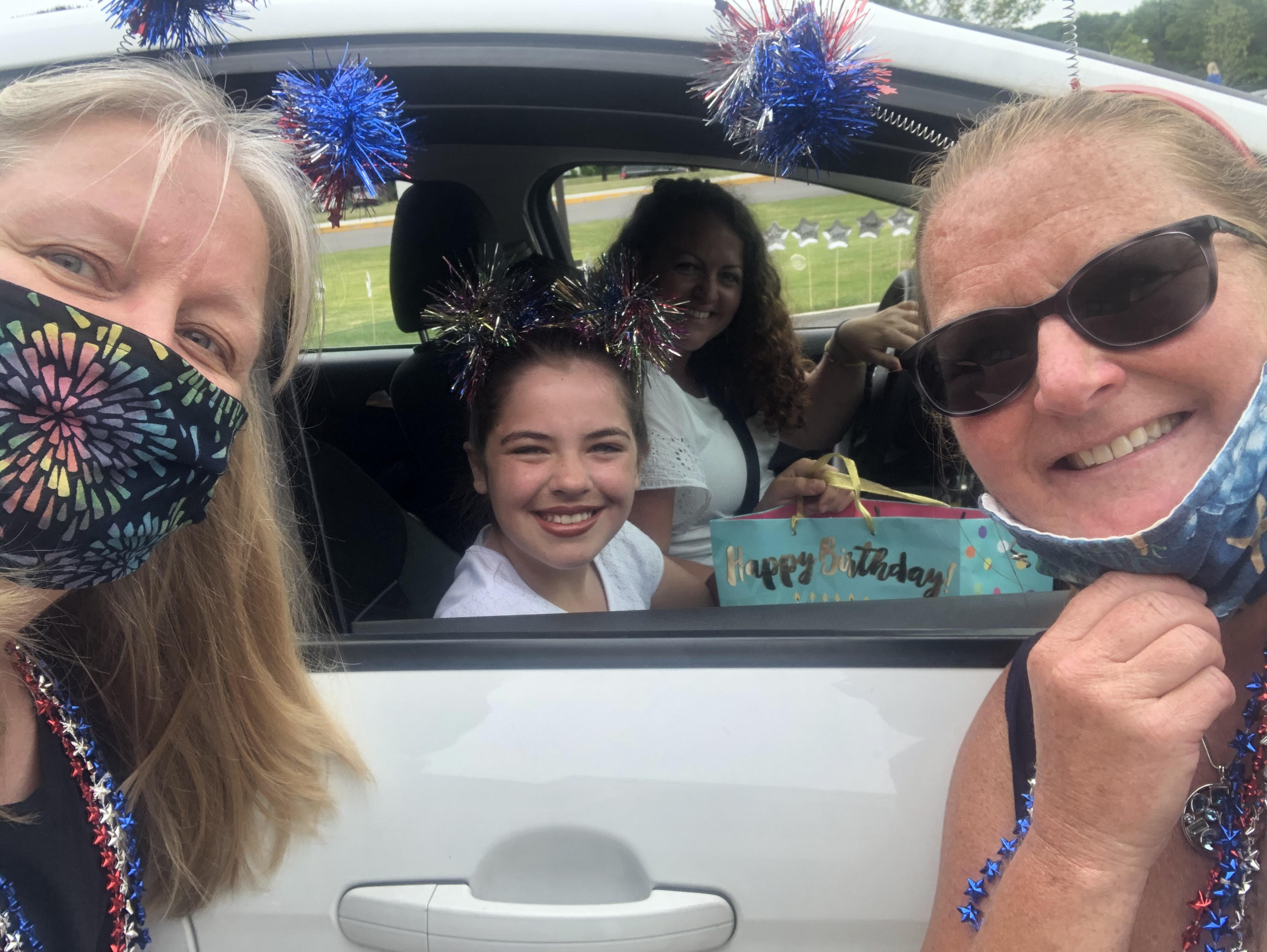 Addison's 5th Grade Graduation Parade 2020