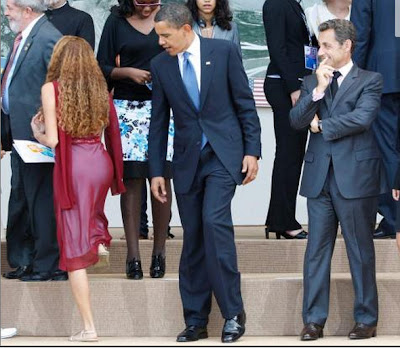 Hình ảnh chế hài hước của Obama - Cảm xúc vui, obama nhin mong phu nu