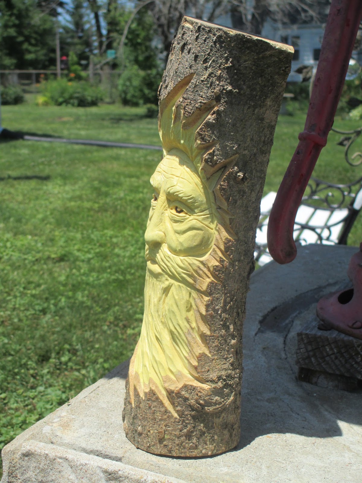 Knotty Wood Spirits Hackberry Wood Spirit