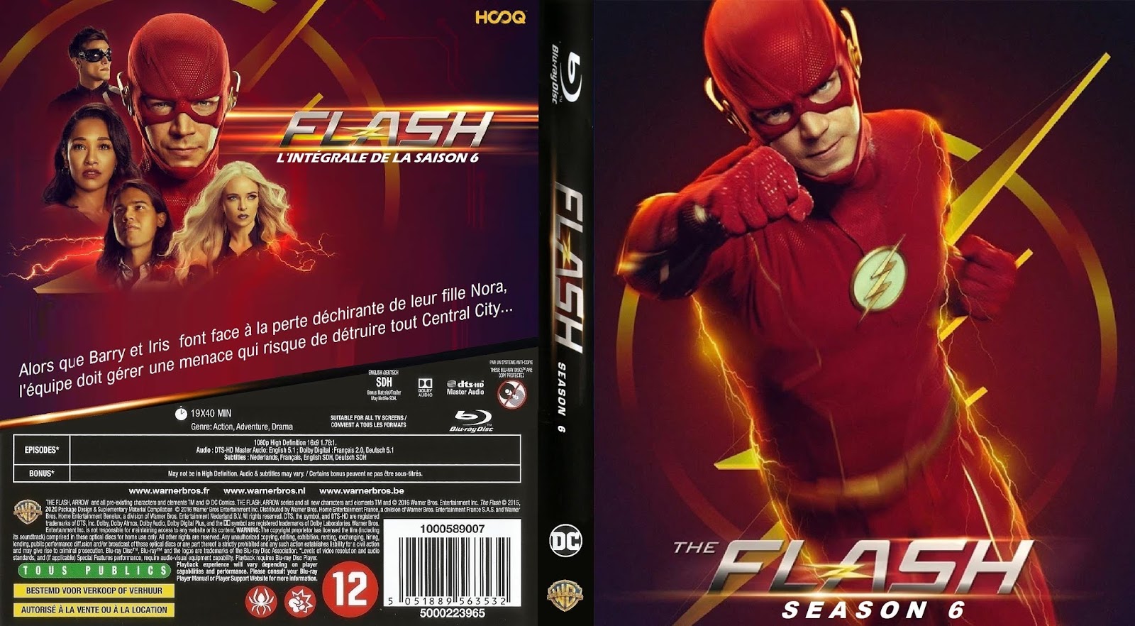 Flash Saison 6 France BLU-RAY JAQUETTES BLU-RAY: Flash saison 6
