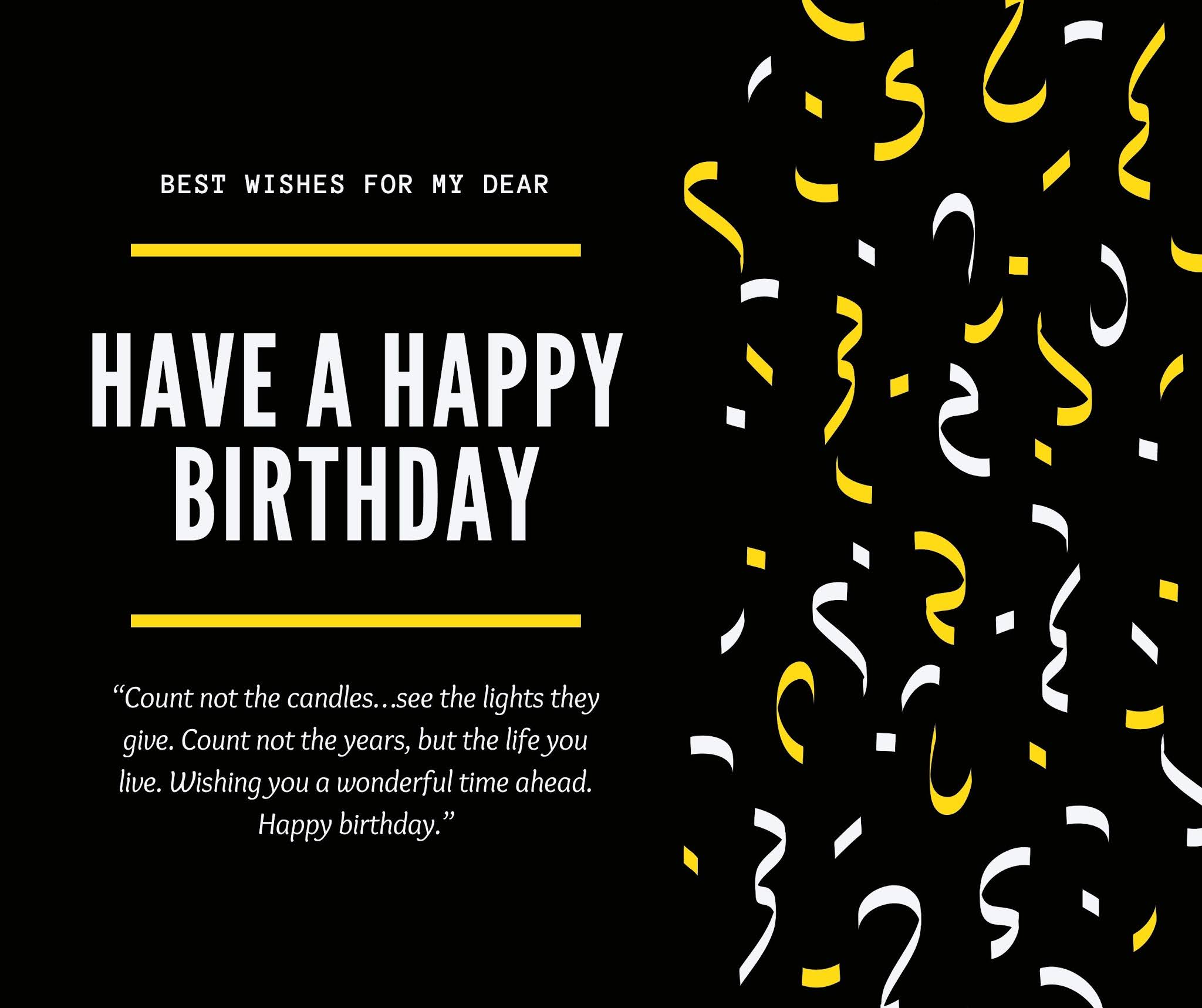 65 Best Inspirational Birthday Wishes Quotes