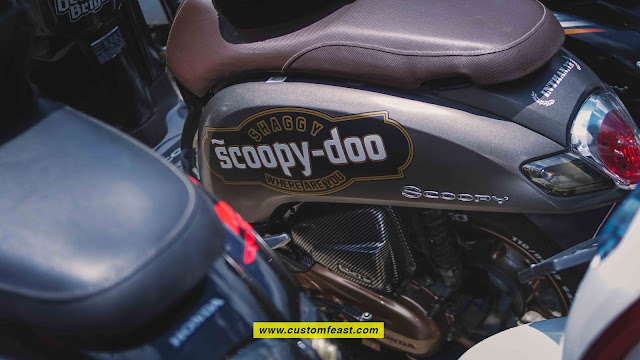 Modifikasi Scoopy 2020 - Sticker Scoopy Scoopy doo