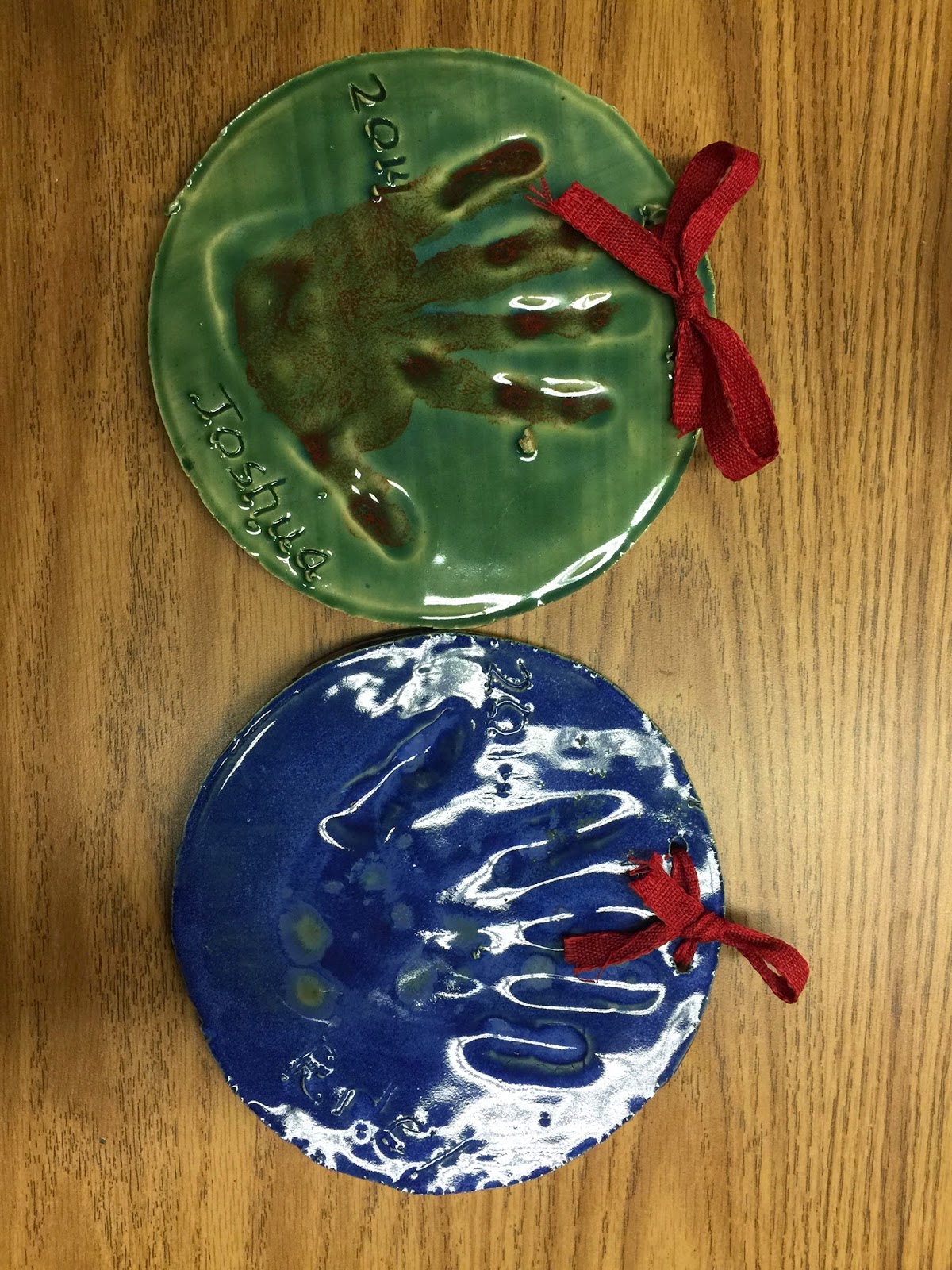 The Zesty Little Teacher Kindergarten Clay Handprints